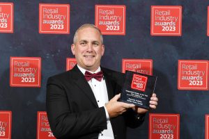 Philip Woods, owner of SuperValu Fruitfield in Richhill, won Independent Retailer of the Year (over 6,000 sq ft category) at the prestigious Retail Industry Awards.